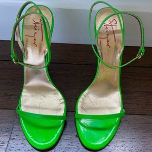 Walter Steiger- size 40 never worn! Neon green